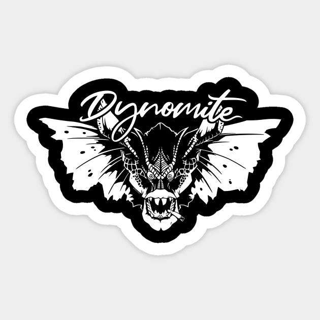 Dynomite Sticker by wloem